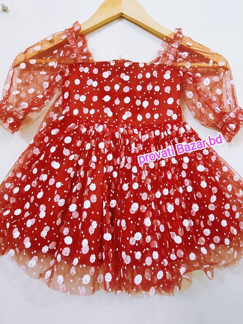 Baby Girls Party Dress Daisy Print Sweet Dress 0-12 years - Image 7