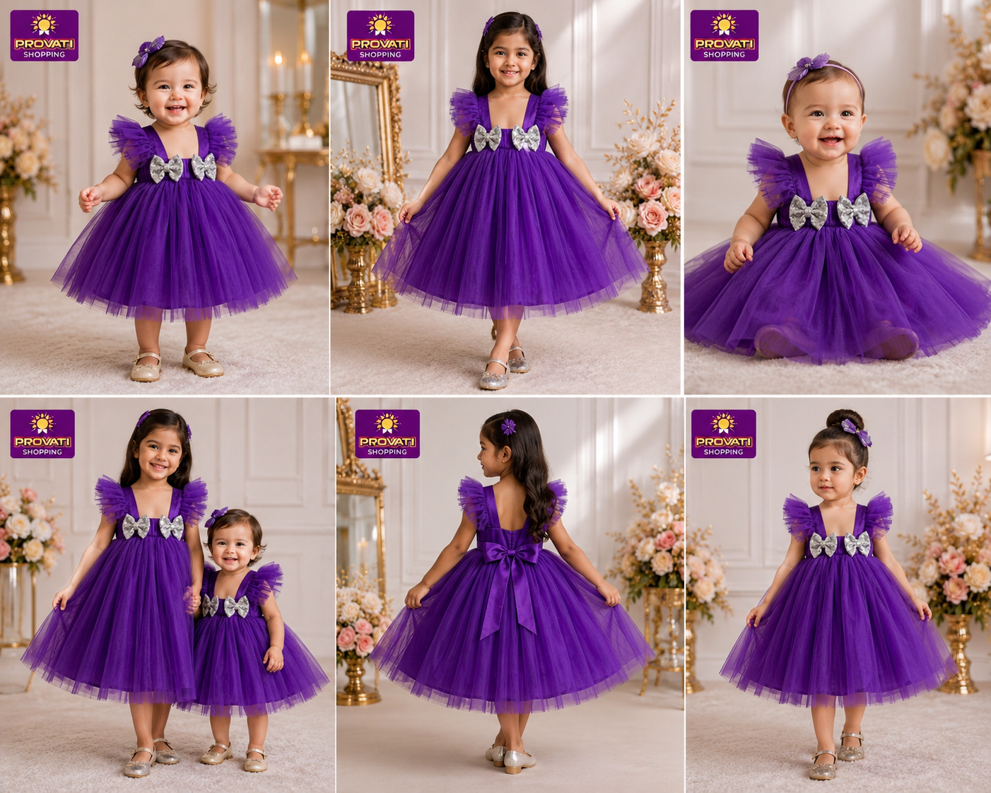 Baby Girls Dress Fashionable Party Dress 0-12 Yrsas - Image 2
