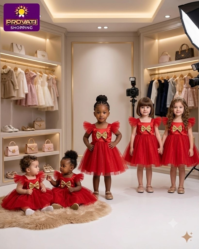 Baby Girls Dress Fashionable Party Dress 0-12 Yrsas - Image 2