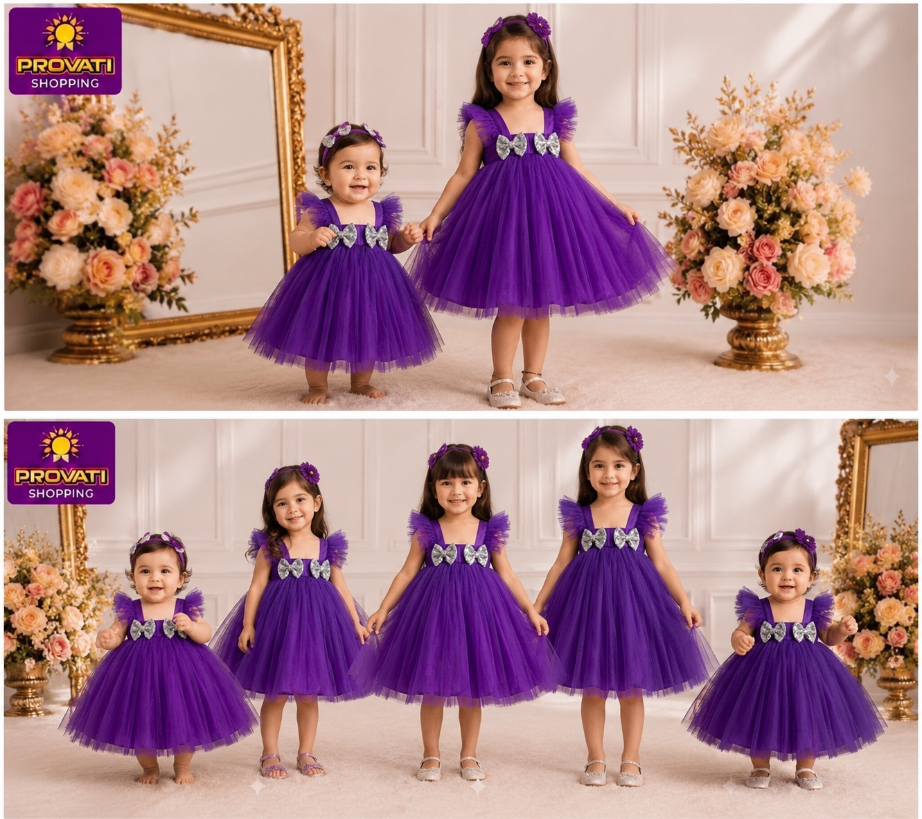 Baby Girls Dress Fashionable Party Dress 0-12 Yrsas - Image 5
